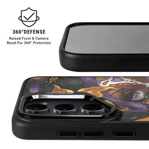 Monarch butterfly Fairy by Jasmine Becket-Griffith Galaxy S25 Kickstand Case